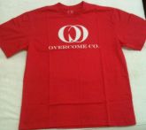 Camiseta - Overcome Boss vermelha